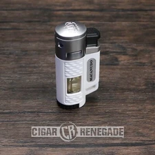 Macanudo Quad Flame Adjustable Refillable Cigar Torch Lighter