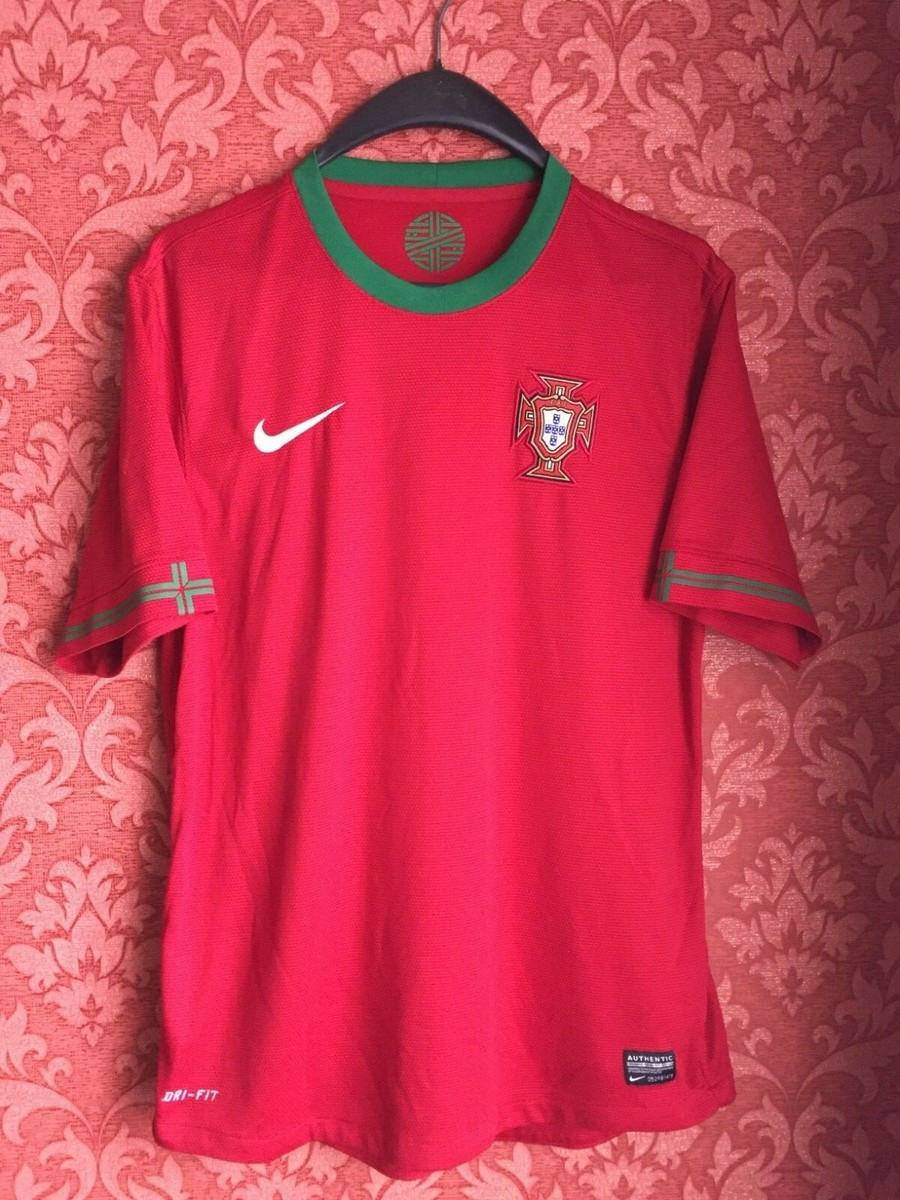 Portugal 2012-2014 home football national team jersey maglia | eBay