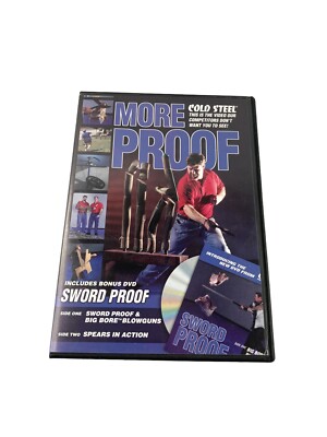 More Proof Cold Steel  inkl. Bonus DVD Sword Proof Messer Schwerter Waffen Video