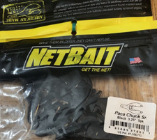 NetBait FishingBait Baby Paca Chunk Sr Black-1pk of 6pcs-Brand New-SHIPS N 24HRS