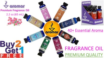 Aromar Essential Fragrance Oils 65 ml Bottle Premium Aromatherapy Oil USA Made