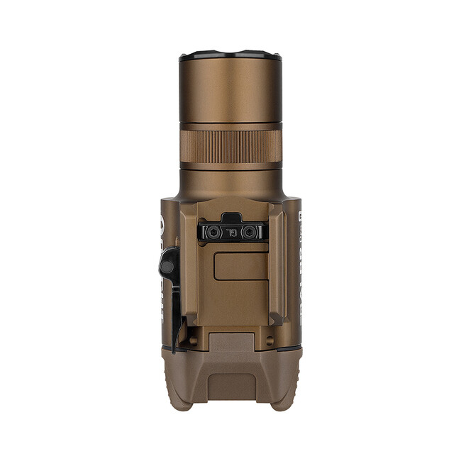 Olight Baldr Pro R Desert Tan Rechargeable Light, LED & Green