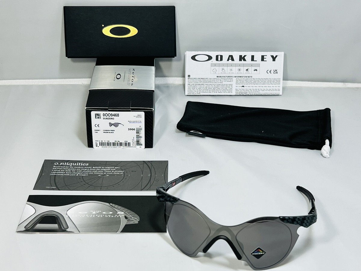 New Oakley OG Subzero Sunglasses Carbon Fiber Prizm Black Limited