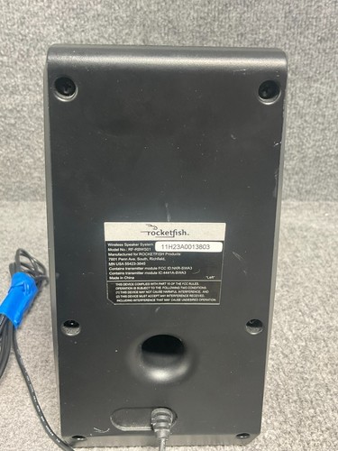 RocketFish Speakers Pair Wireless RF-RBWS01, Compact Rocket Boost In Black - 第 14/15 張圖片