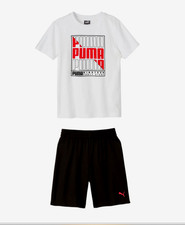 New 42.00 PUMA Toddler Boys Adorable 2-piece Set - Shirt Pants - Size: 4T