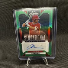 2025 Panini Prizm Baseball Sensational Signatures Alberto Rios Green