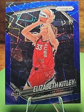 2025 Panini Prizm WNBA - Elizabeth Kitley #41 Blue Velocity Prizm