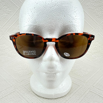 Bolero Sunreader Sunglasses Tortoise Shell Colored Frame +2.00 Magnifying Power