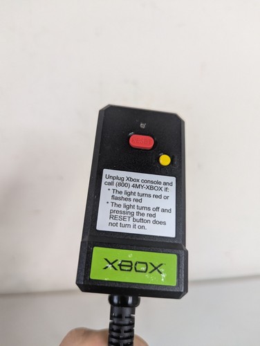 Oem Microsoft Xbox Protection Cord AC power supply Surge Protector - Tested - Picture 2 of 7