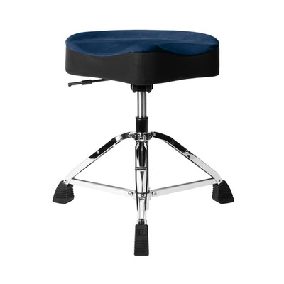 Gator Frameworks Air Glide Drum Throne Saddle Seat - Blue - Open Box
