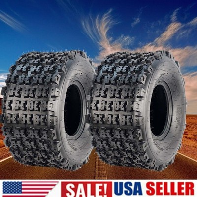  2-Pack 22x11-9 22x11x9 set of 2 New Sport ATV Tires DURABLE 6PR for UTV Off-Roa
