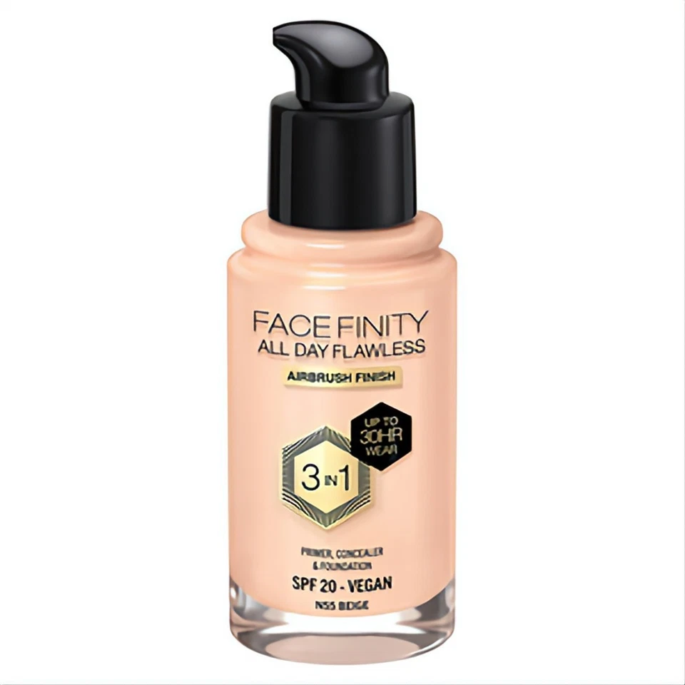 Max Factor Faceinfinity Foundation Liquid Beige PLUS 2x Bonus Items - Image 3 of 4