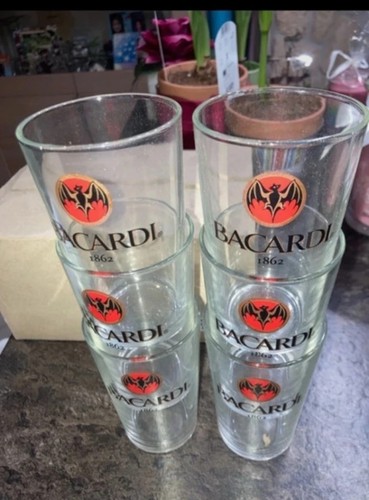 6 BICCHIERI BACARDI - Imagen 2 de 4