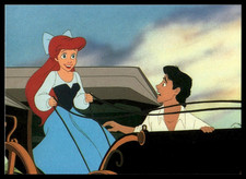 Ariel & Eric 1991 Pro Set The Little Mermaid #62 Raw Card