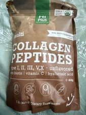 Multi Collagen Peptides Types I-V, Hyaluronic Acid,Biotin  Vitamin C,Unflavored