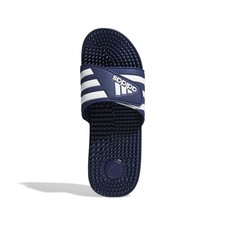 Adidas Para Hombre Adissage Deportivas Toboganes Azul Ajustable Confort Sandalias Acupresión