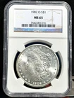 1902 O Morgan Silver Dollar $1 NGC MS 65