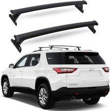 2PCS Roof Rail Racks Cross Bars Crossbars Fits for Chevrolet Traverse 2018-2021