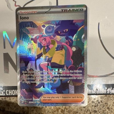 iono pokemon card full art Iono's Bellibolt EX #279 EXTENDED Raycardza this PSA 9 card is the perfect way to showcase your collection. Pokmon TCG Iono Full Art