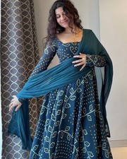 Anarkali Gown Indian Dress Salwar Kameez Ready To Wear Party Wedding Bollywood