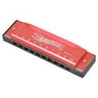 Harmonica Key of C 10 Hole 20 Tones with Cases for Professional Player Beginners