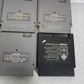 Lotto giochi Nintendo NES Entertainment System Dr. Mario Hockey Sprint Tag Team vintage