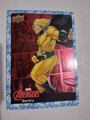 2024 Upper Deck Marvel Avengers #32 Sentry Lt FX Foil Red