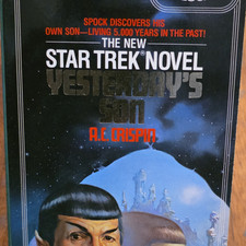 Timescape Books Star Trek: Yesterday's Son Sci-Fi Horror Novel