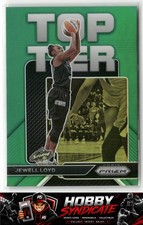 2023 Panini Prizm WNBA #15 Jewell Loyd Top Tier Green