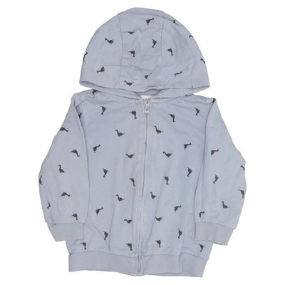 H&M, Kapuzenpullover, Größe: 86, Blau, Baumwolle, Sonstiges, Sweat #YLE