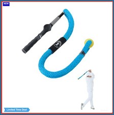 Golf Swing Rope Trainer for Speed Tempo Rhythm Flexibility Strength Warm Up