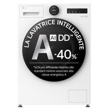 Lg Lavatrice 9Kg F4X7009TWB 1400 Giri AI DD Wifi TurboWash 360 Classe A
