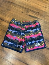 Boys North face Shorts Size Small 7/8 Flash Dry Quick Dry Multi Color Athletic