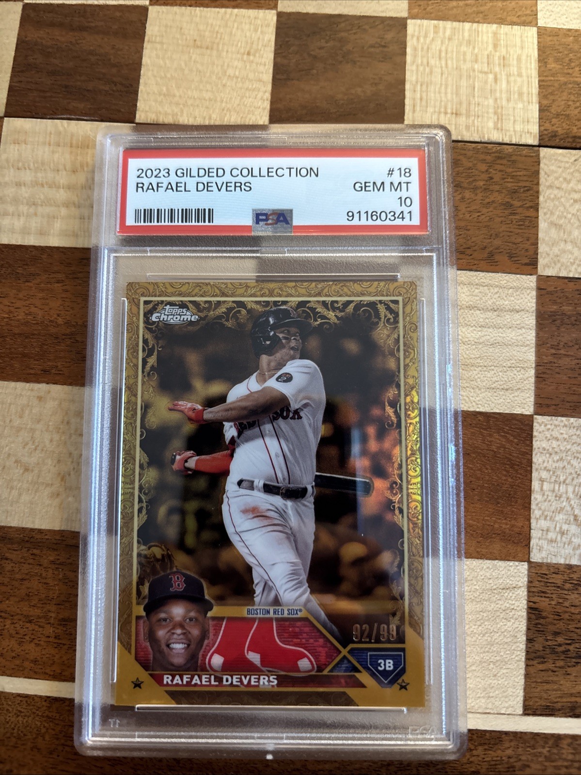 2023 Topps Gilded Collection - Rafael Devers #18 /99