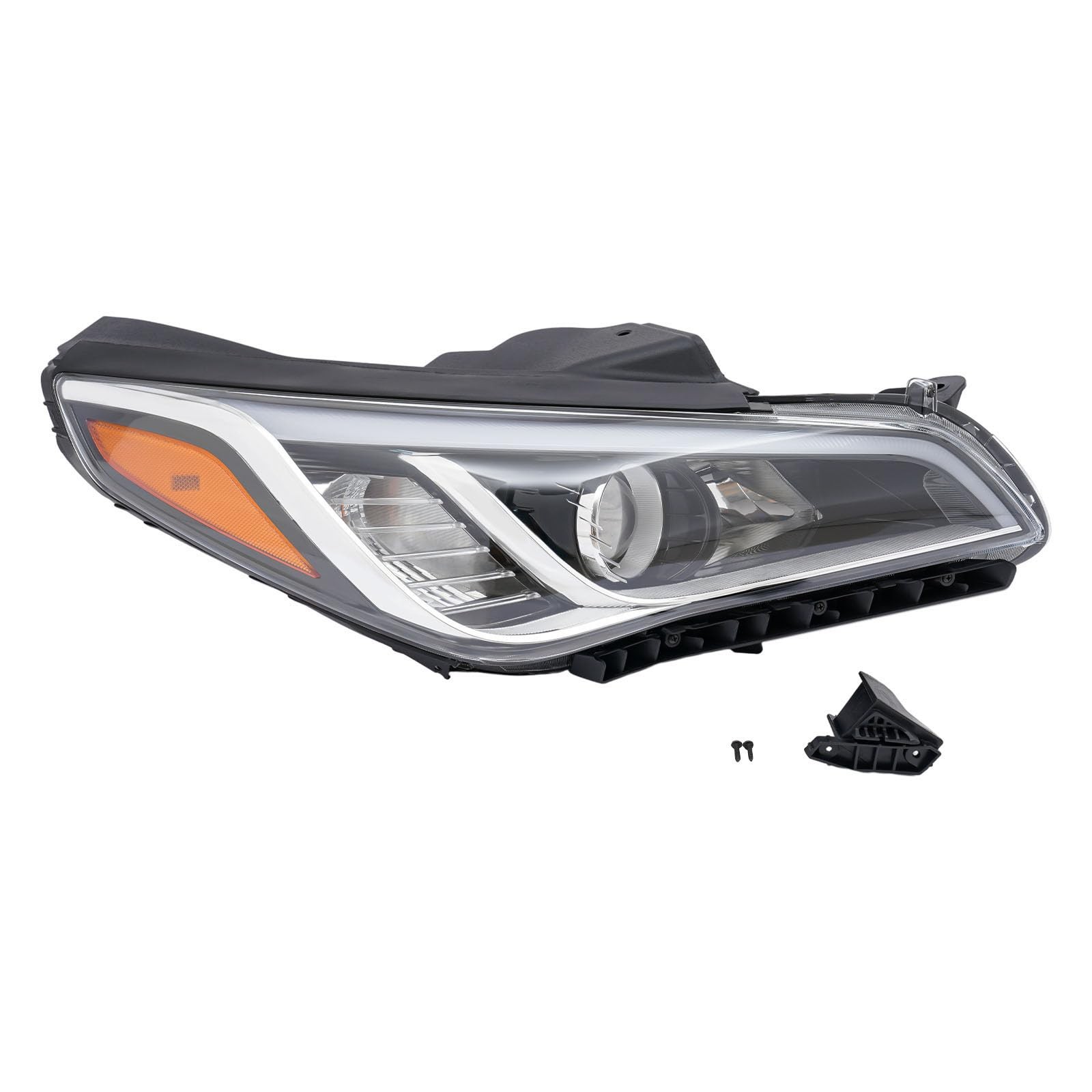 Headlight Replacement for Hyundai Sonata 2015 2016 2017 Right Halogen