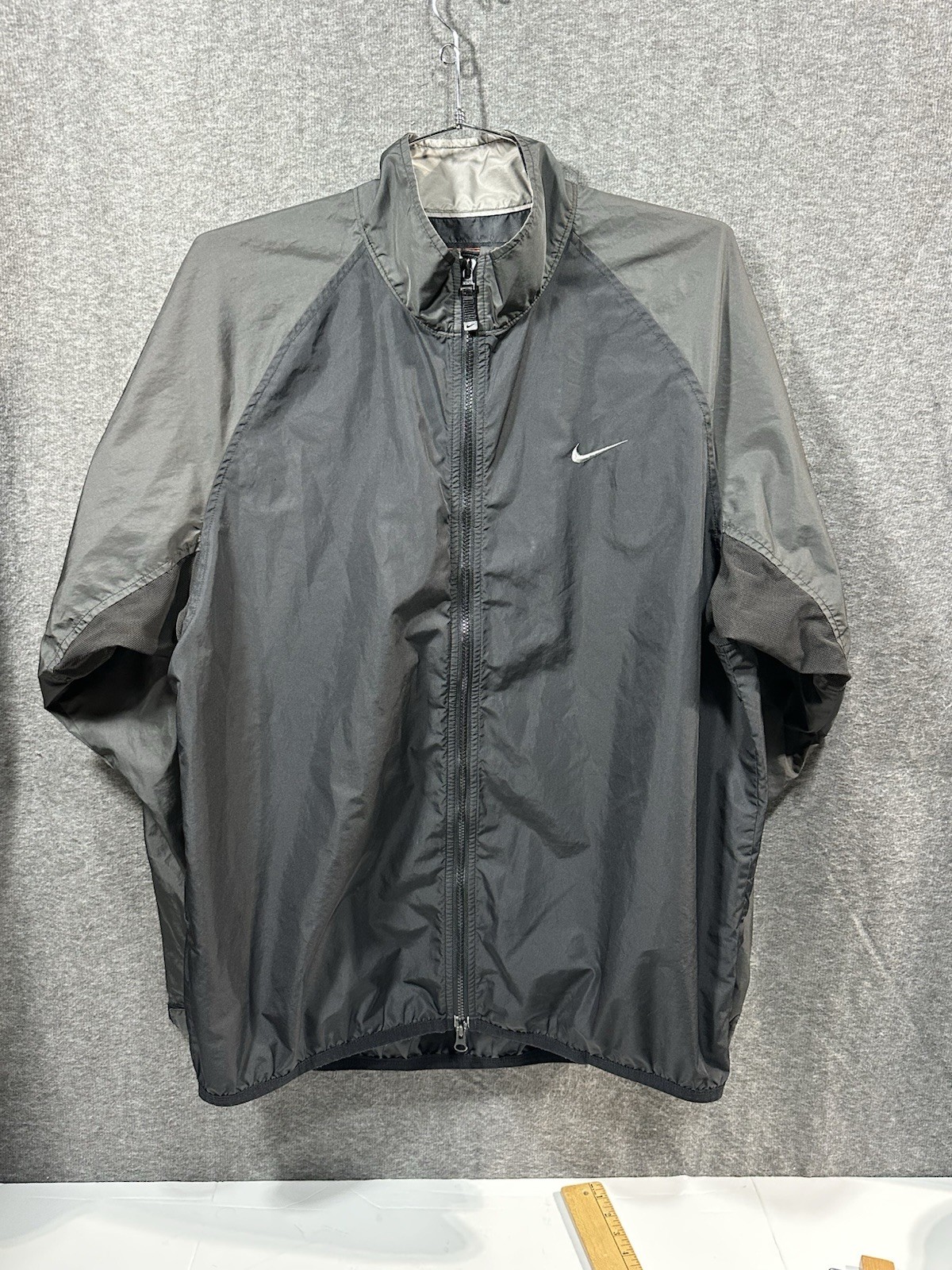 Vintage Nike ACG Outer Layer 3 Windbreaker Light Jacket Black Men’s Size XL