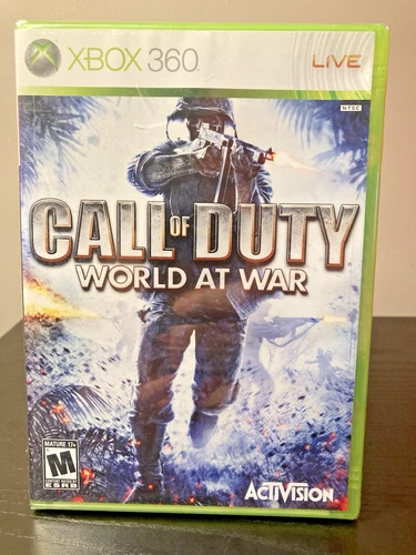 Call of Duty: World At War (Xbox 360,2008) Factory Sealed Brand New Authentic