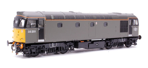 Heljan 3325 Class 33/2 33201 BR General Grey Diesellok | Zustand: New