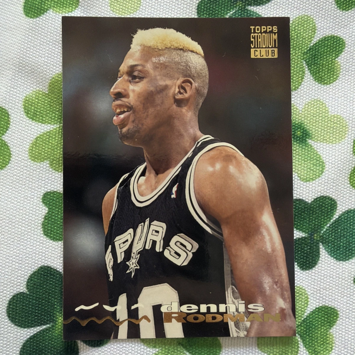 Topps Dennis Rodman San Antonio Spurs Basketball Sports Trading