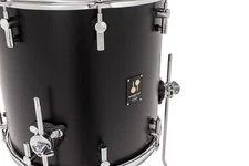 SONOR Momentum Beech 16x15.25" GT Black Lacquer Floor Tom Drum w/Legs AuthDealer