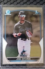 2023 Bowman Chrome - Prospects Jose Gerardo #BCP-195 (RC)
