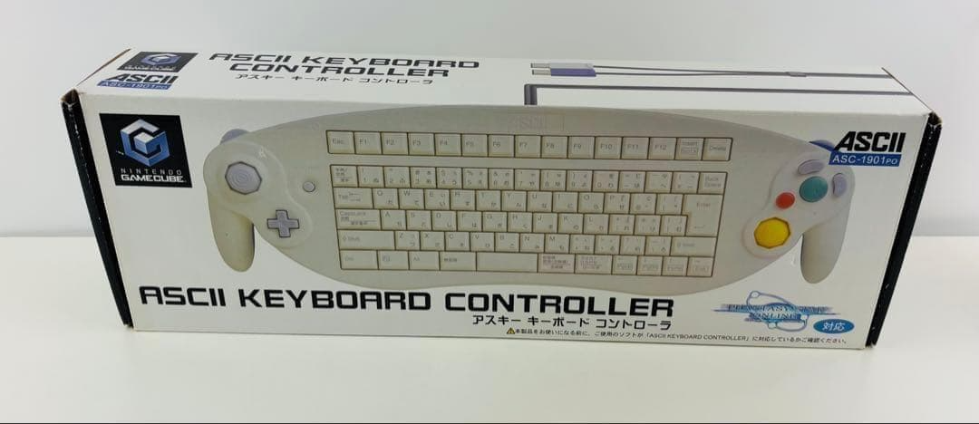 GC アスキーキーボードコントローラ ASCII GameCube Keyboard Controller - White for sale online | eBay