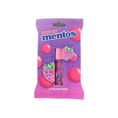 RASPBERRY MENTOS LIP GLOSS SWIRL