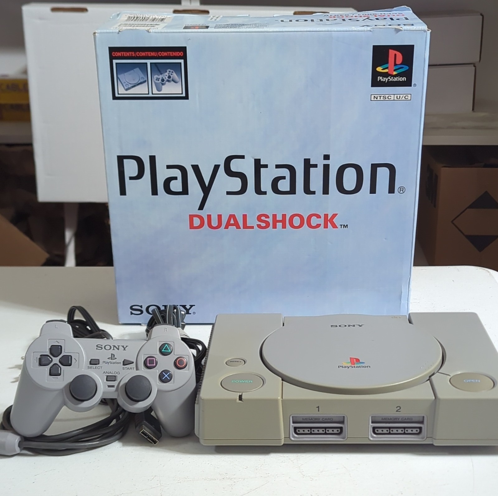 Sony PlayStation DualShock SCPH-5501 Console with Controller & Box