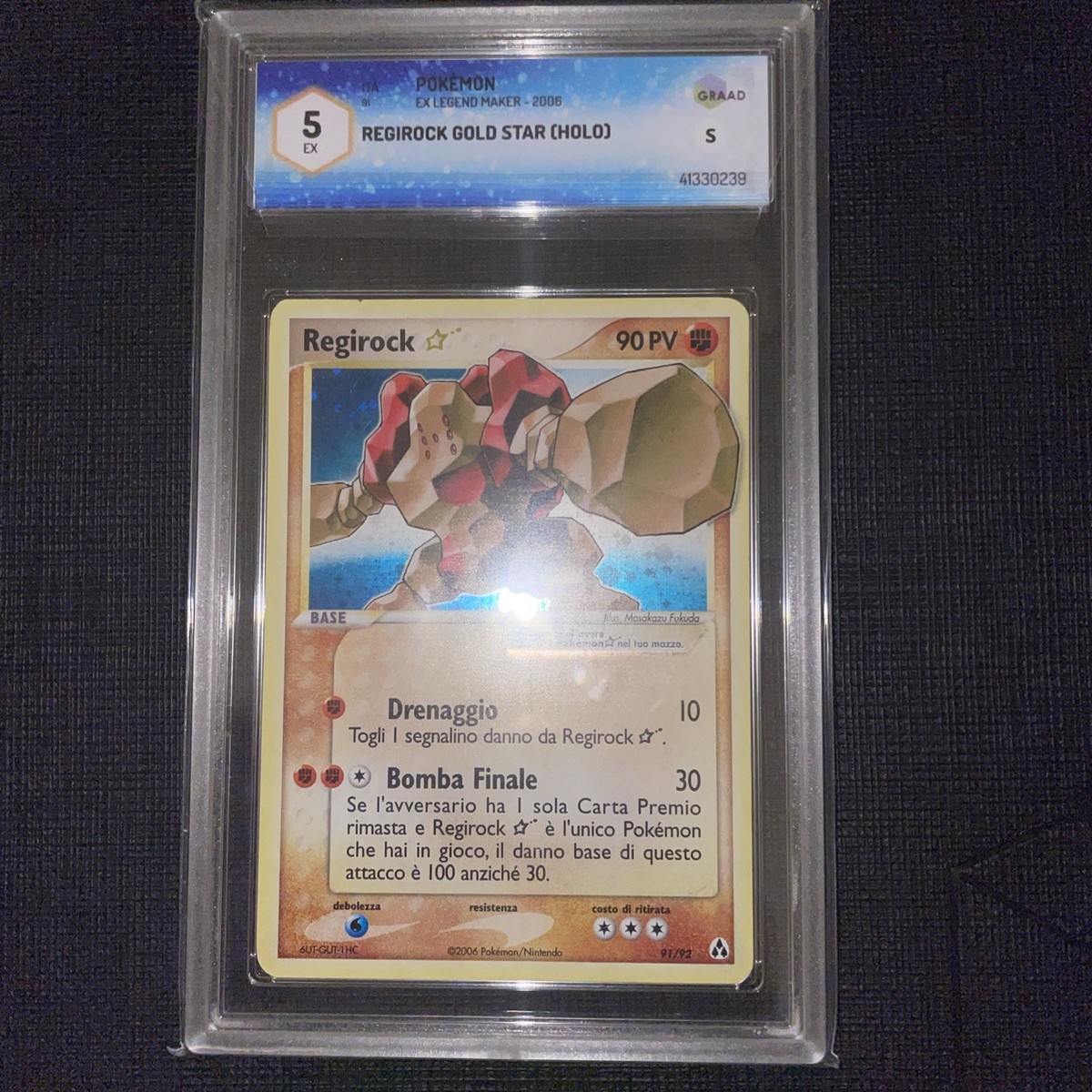 regirock gold star 91/92 Ita | eBay