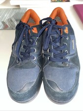Scruffs Steel Halo 2 Toe Cap Work Trainers Size U.K. 10 Blue Orange BARELY WORN