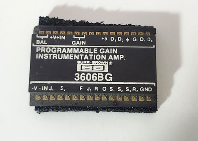 NOS - PROGRAMMABLE GAIN INSTRUMENTATION AMPLIFIER  BB3606BG FROM ANALOG DEVICES