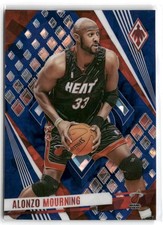 Panini 2023-24 Panini Phoenix #93 Alonzo Mourning Phoenix Blue Ice