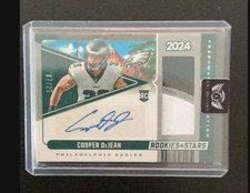 Cooper DeJean 2024 Rookies & Stars - Auto 4 Color Patch #FO-CDN /25 RPA