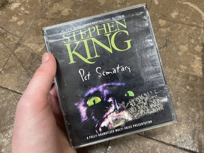 Stephen King Pet Sematary Audio Book BBC Radio Audio CDs USED